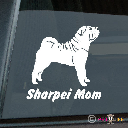Sharpei Mom Sticker