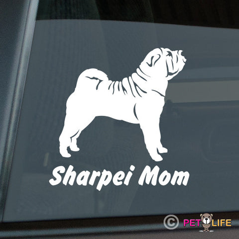 Sharpei Mom Sticker