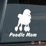 Poodle Mom Sticker