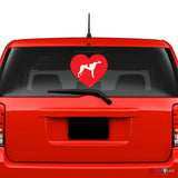 Love Greyhound Sticker