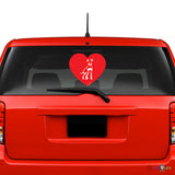 Love Miniature Pinscher Sticker