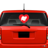 Love Pekingese Sticker