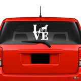 Love Vizslapark  Sticker